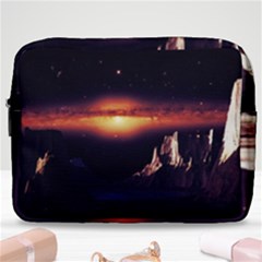 Space Star Galaxies Universe Make Up Pouch (large) by Simbadda