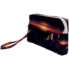 Space Star Galaxies Universe Wristlet Pouch Bag (small) by Simbadda