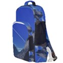 Saturn Landscape Mountains Double Compartment Backpack View1