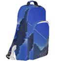 Saturn Landscape Mountains Double Compartment Backpack View2