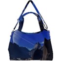 Saturn Landscape Mountains Double Compartment Shoulder Bag View1