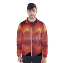 Volcano Lava Landscape Glow Lake Men s Windbreaker View1