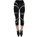 Planet Sky Lake Landscape Sun Capri Leggings  View2