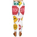 Street Signs Stop Highway Sign Tights View2