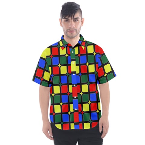 N 6 Men s Short Sleeve Shirt by ArtworkByPatrick