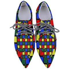 N 6 Women s Pointed Oxford Shoes by ArtworkByPatrick