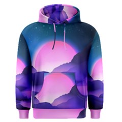 Mountain Sunrise Mountains Sunrise Men s Pullover Hoodie by Simbadda