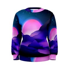 Mountain Sunrise Mountains Sunrise Women s Sweatshirt by Simbadda