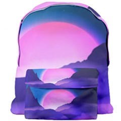 Mountain Sunrise Mountains Sunrise Giant Full Print Backpack by Simbadda