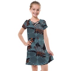 Gear Gears Technology Transmission Kids  Cross Web Dress by Simbadda