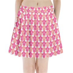 Sakura Flower Pattern Pleated Mini Skirt by Simbadda