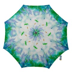 Scrapbooking Tropical Pattern Hook Handle Umbrellas (large) by Simbadda