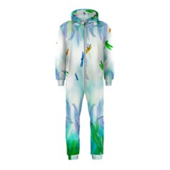 Scrapbooking Tropical Pattern Hooded Jumpsuit (kids) by Simbadda