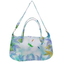 Scrapbooking Tropical Pattern Removal Strap Handbag by Simbadda