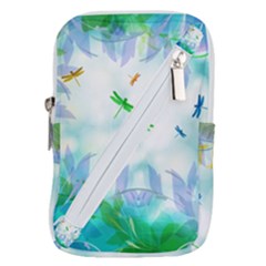 Scrapbooking Tropical Pattern Belt Pouch Bag (large)