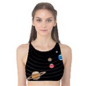 Solar System Planets Sun Space Tank Bikini Top View1