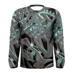 Gears Machine Machines Men s Long Sleeve Tee by Bajindul