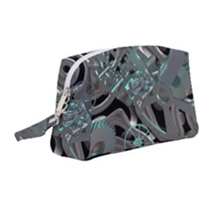 Gears Machine Machines Wristlet Pouch Bag (medium) by Bajindul