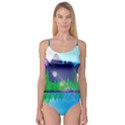 Forest Landscape Pine Trees Forest Camisole Leotard  View1