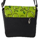 Fruit Apple Green Flap Closure Messenger Bag (S) View1