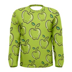 Fruit Apple Green Men s Long Sleeve Tee