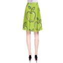 Fruit Apple Green A-Line Skirt View2