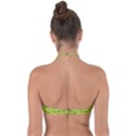 Fruit Apple Green Halter Bandeau Bikini Top View2