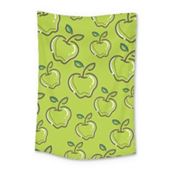 Fruit Apple Green Small Tapestry