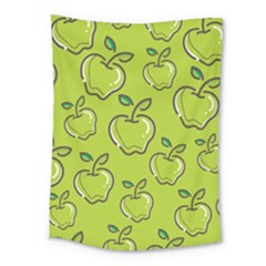 Fruit Apple Green Medium Tapestry by HermanTelo