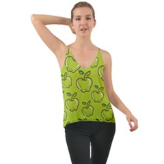 Fruit Apple Green Chiffon Cami