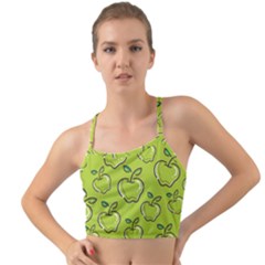 Fruit Apple Green Mini Tank Bikini Top