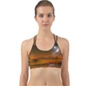 Galaxy Galaxies Bump Together Lava Back Web Sports Bra View1