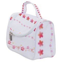 Sakura Border Cherry Blossom Satchel Handbag by Simbadda