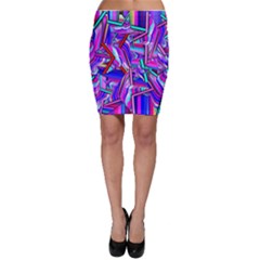 Stars Beveled 3d Abstract Bodycon Skirt by Mariart