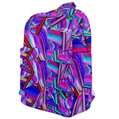 Stars Beveled 3d Abstract Classic Backpack by Mariart