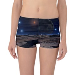 Lunar Landscape Star Brown Dwarf Reversible Boyleg Bikini Bottoms by Simbadda