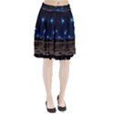 Lunar Landscape Star Brown Dwarf Pleated Skirt View1