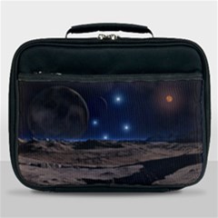 Lunar Landscape Star Brown Dwarf Lunch Bag by Simbadda