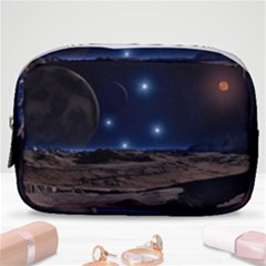 Lunar Landscape Star Brown Dwarf Make Up Pouch (small) by Simbadda