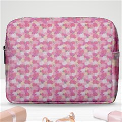 Peony Pattern Pink Scrapbookin Make Up Pouch (large) by Simbadda