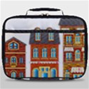 City Buildings Brick Architecture Full Print Lunch Bag View1