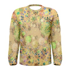 Flowers Color Colorful Watercolour Men s Long Sleeve Tee by Simbadda