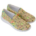 Flowers Color Colorful Watercolour Men s Lightweight Slip Ons View3