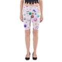 Shapes Stars Moon Sun Pattern Yoga Cropped Leggings View1