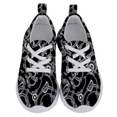 Unfinishedbusiness Black On White Running Shoes by designsbyamerianna