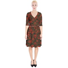 Zappwaits Cool Wrap Up Cocktail Dress by zappwaits