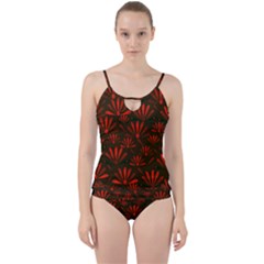 Zappwaits Cool Cut Out Top Tankini Set by zappwaits