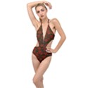 Zappwaits Cool Plunging Cut Out Swimsuit View1