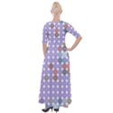 Zappwaits Spirit Half Sleeves Maxi Dress View2