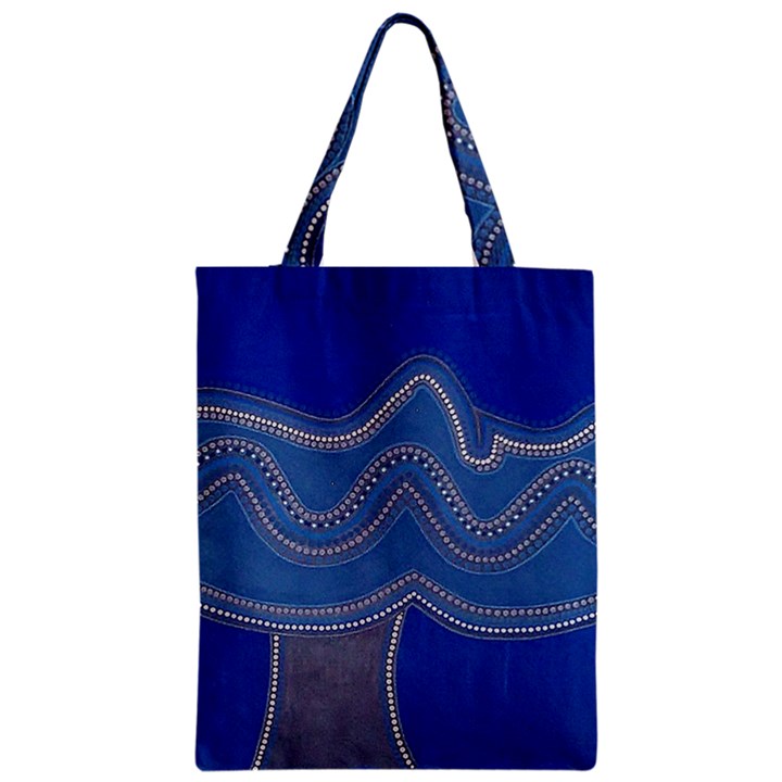 Whales Tale Zipper Classic Tote Bag